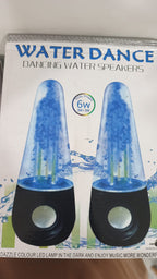 Water dancing speakers ( bullet shape)  (random color)