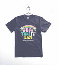 JUST TAKE IT EASY Printed T-Shirt | Cotton Jersey | Casual Wear | Comfortable & Stylish