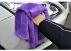 Premium Microfiber Car Cleaning Towel – Super Soft &amp; Scratch-Free - Car Cleaning Towel