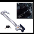 Steering to Pedal Lock Anti Theft Double Hook Steel Lock for all Cars