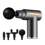 4-in-1 Massage Gun | Deep Tissue Percussion Massager with 4 Attachments | Handheld Electric Muscle Therapy Device