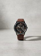 MontBlanc 0817A Men’s Luxury Watch | Premium Leather Strap, Water Resistant, Elegant Analog Timepiece ( without box )