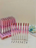 Sighelan 2 In 1 Lipstick And Lip Liner Providing Smooth Application Rich Color Comfortable Use