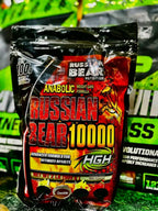 Russian Bear 10000 – Chocolate Anabolic Weight Gain Formula | High-Calorie Mass Gainer for Extreme Muscle - 2lbs Growth & Strength