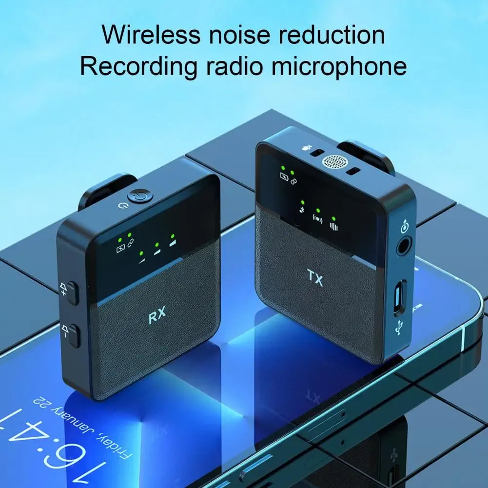 SX8 Type-C Single Lavalier Wireless Microphone for Interview and Vlog | Type-c Single Professional Lavalier Wireless Microphone