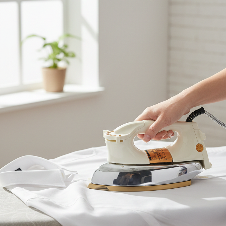 Panasonic Style Deluxe Automatic Electric Iron – Heavy Weight | Non-Stick Soleplate