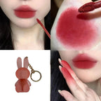 Cute Rabbit Keychain Lipgloss – Adorable, Portable & Hydrating Lip Care with Glossy Shine (Pack of 3)