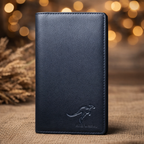 Premium Men’s Long Leather Wallet – Multi-Slot Executive Bifold with Embossed Kangaroo Logo