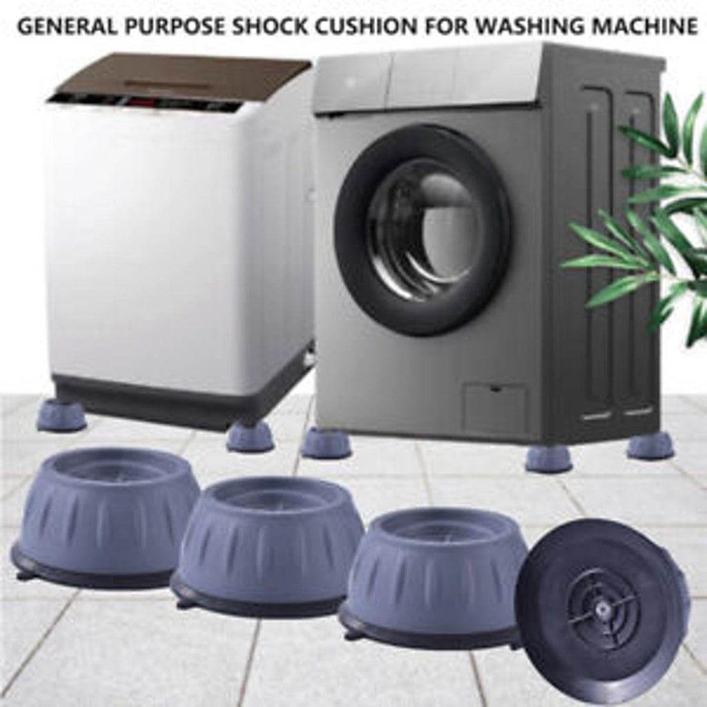4Pcs Universal Anti-Vibration Feet Pads — Non-Slip Rubber Mats for Washing Machines, Dryers, Refrigerators & Furniture | Noise & Shake Reduction ( Medium)