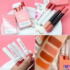 4-in-1 Trending Lipstick Set – Cigarette-Shaped Matte Lipsticks, Long-Lasting, Easy to Apply, Non-Sticky &amp; Fade-Resistant Lip Gloss for Makeup Lovers