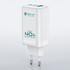 SOVO Racer Series SG-250 40W Dual Port Fast Charger | USB-A + USB-C PD Wall Adapter