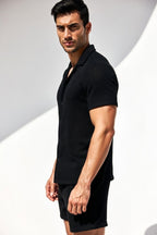 New Trendy Black Tracksuit for Men – Premium Comfortable Sports & Casual Wear Set