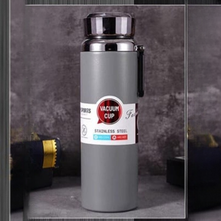 Elegant 800ml/1000ml Thermal Stainless Steel Bottle – Vacuum Insulated Leakproof Water Bottle | Random Color