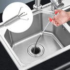 Stainless Steel Sink Wire Drain Cleaner | 60cm Spring Cleaning Stick