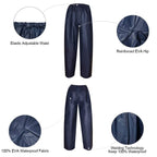 Waterproof Rain Coat & Pant | Lite Waterproof Rain Suit | Rain Coat | Rainwear | Rain Suit ( Random Color )