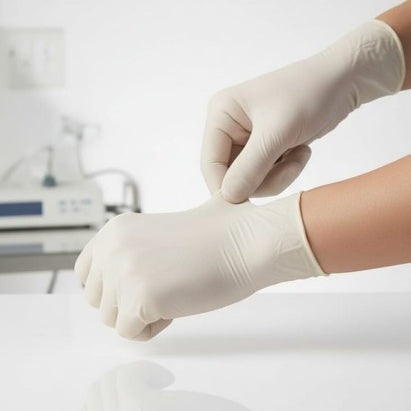 Star Sterile Latex Surgical Gloves Designed For Professional Use With Quality Latex Material And Sterile Packaging