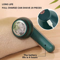 Electric Lint Remover for Clothing | Anti-Pilling Razor & Hair Ball Trimmer – Rechargeable Plush Sweater & Coat Fabric Shaver