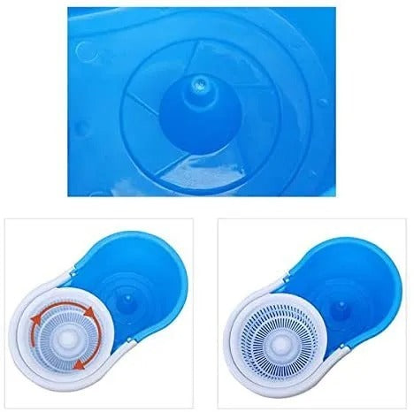 360° Rotating Head Mops with Bucket Mob Deep-cleaning magic mop-microfiber mop | Best for home and office cleaning