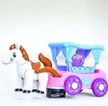 Cartoon Flash Carriage Musical Toy – Light & Sound Fun for Kids