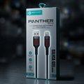SOVO SC-009 Panther Series iPhone Data Cable – Super Fast Charging & Durable Silica Gel Build