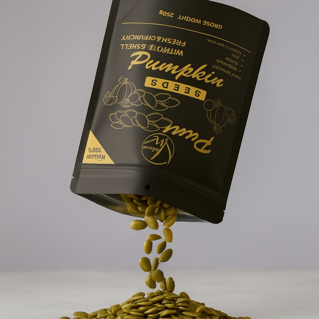 Premium 100% Natural Pumpkin Seeds Without Shell – Fresh, Crunchy, And Nutritious Snack | Rich In Protein, Magnesium, Zinc & Omega-3 Fatty Acids