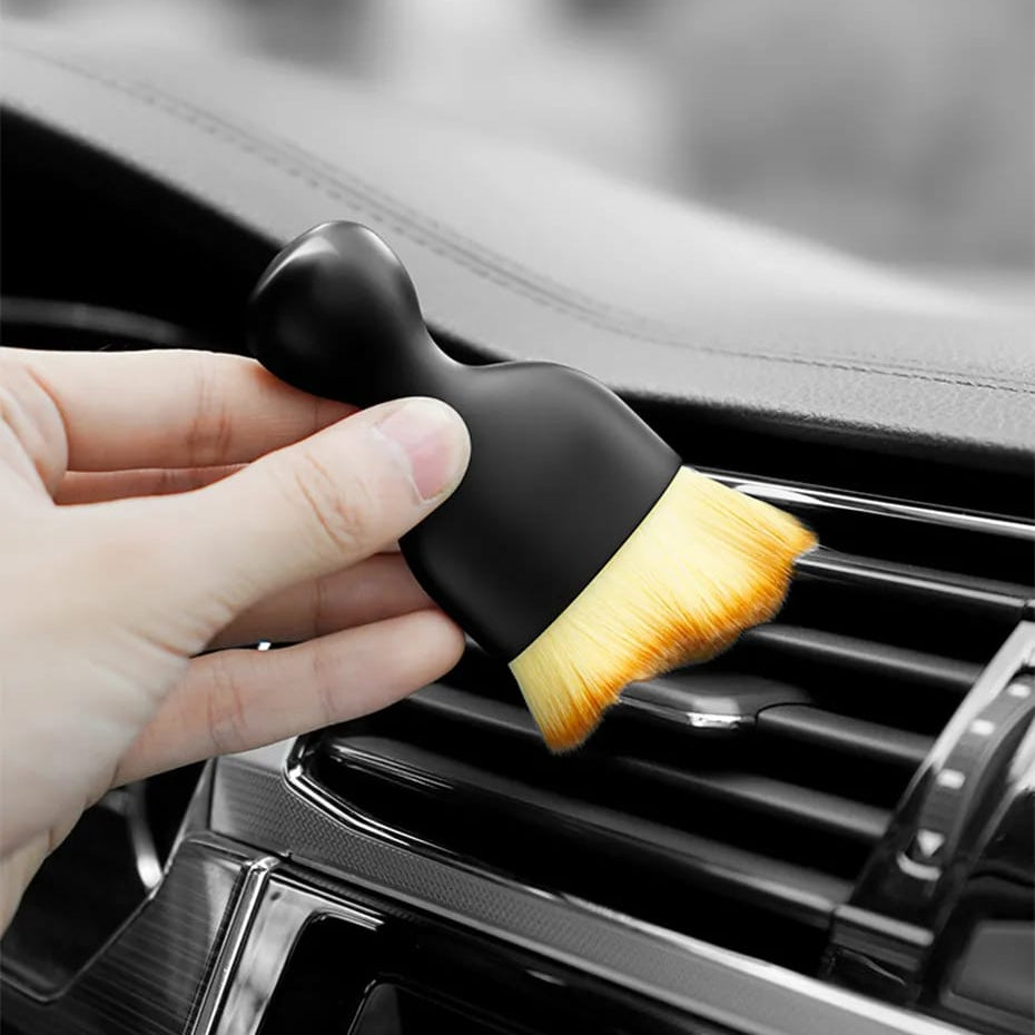 Car Interior Cleaning Brush Durable Quality Comfortable Grip Reliable Performance Effective Cleaning