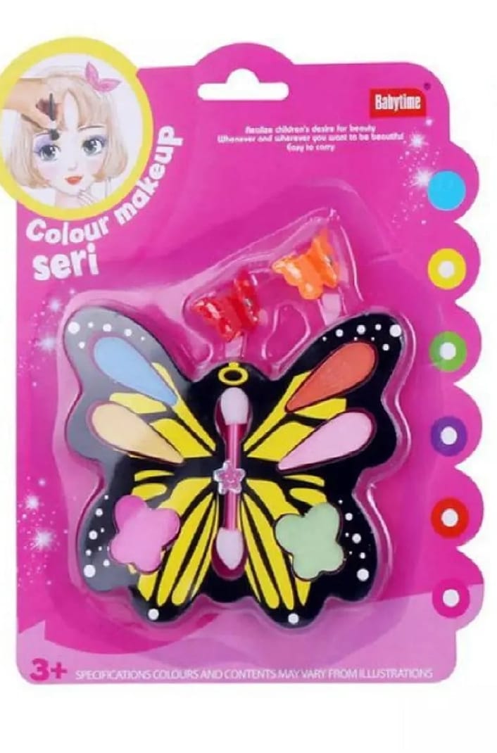 Mini Butterfly Makeup Kit for Kids – Fun Pretend Play Beauty Set