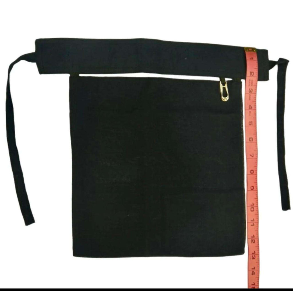 Black Chiffon Naqab with Buckle Latkan Style – Elegant Lightweight Face Cover