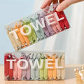 14 Pcs Compressed Travel Disposable Face Towel – Portable Coin Tissue Towels for Travel, Gym, Hotel & Outdoor Use