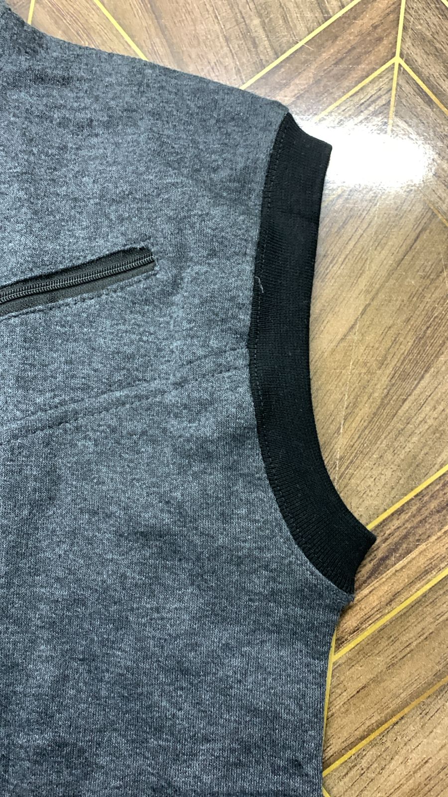 Premium Men's Sleeveless Tech Hoodie Vest | Full-Zip, Jersey Fabric | Ultimate Activewear for Gym, Running, and Layering Comfort