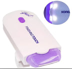 Women’s Electric Hair Remover with Advanced Sensa-Light Technology &amp; Built-in LED Light | Safe &amp; Painless Shaver for Face, Arms, Armpits, Legs &amp; Full Body | Portable Lipstick-Design Razor, Washable Head, Gentle on Skin, Battery Operated