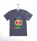 COCOMELON Printed T-Shirt | Cotton Jersey | Kids Casual Wear | Comfortable & Stylish
