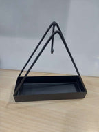 Mosquito Coil Holder Incense Burner Decorative Ornament Craft  Triangle (Only black)