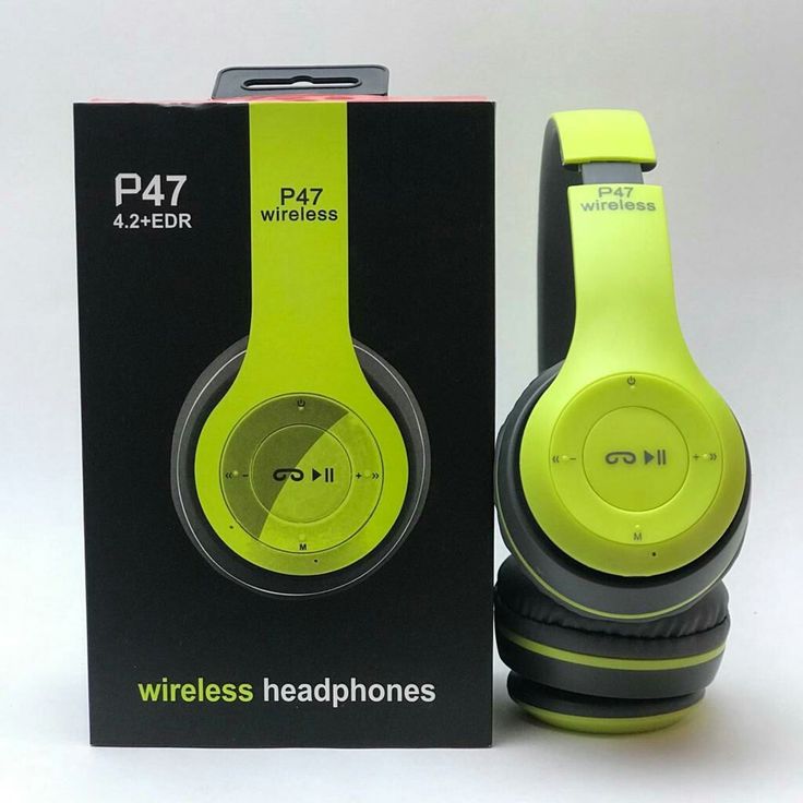 Long Listening Battery Fast Charging Wireless Bluetooth 5.1 Headphones – P47 Model | Random Color
