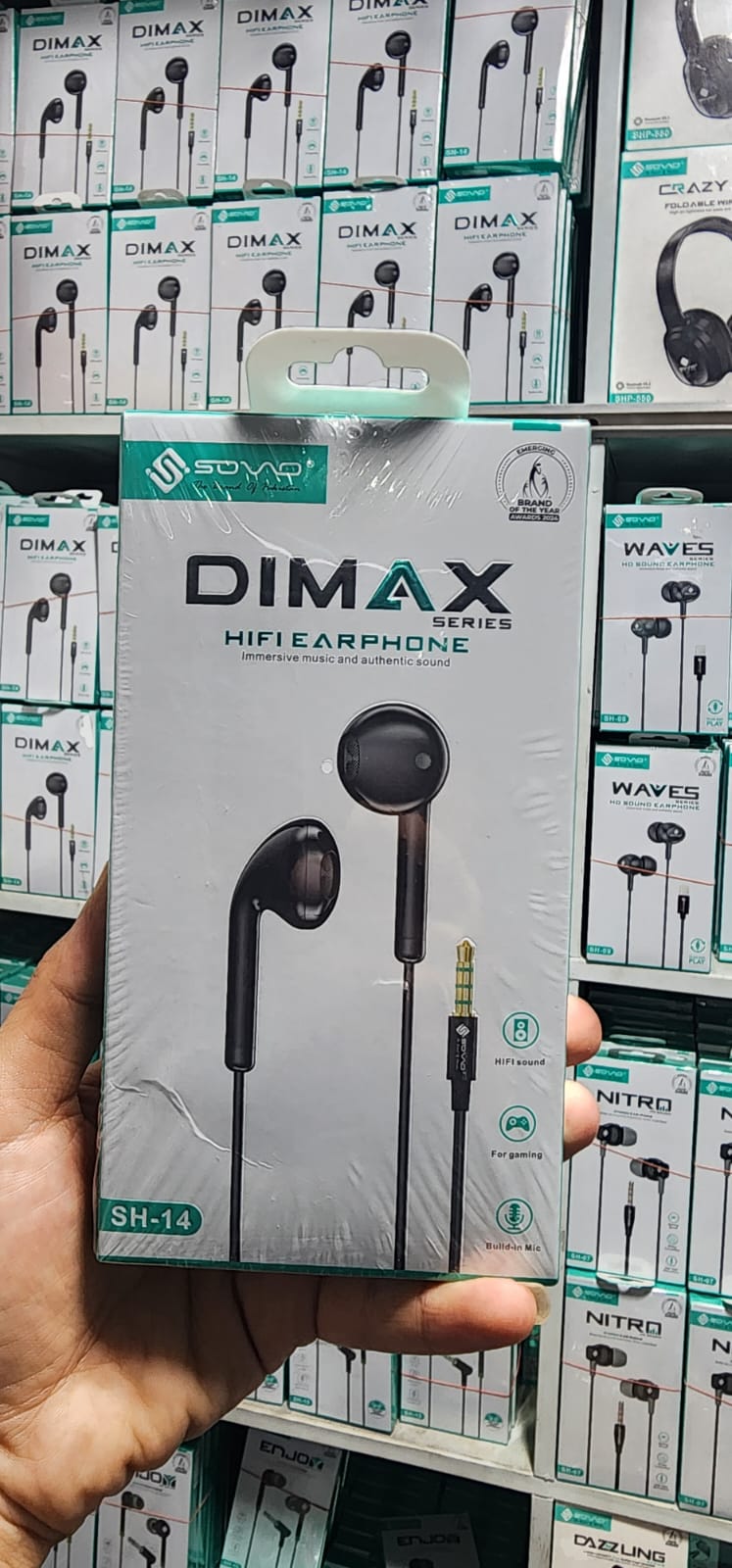 Dimax  Wireless Bluetooth Earbuds with LED Display Charging Case – Deep Bass, Touch Control & Long Battery Life