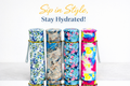 Stylish Printed Water Bottle 650ML – Leak Proof Stainless Steel | Trendy Design With Box | Premium Quality Random Color