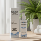 Keratress Anti Hairfall Shampoo And Conditioner Gentle Formula Strengthens Hair Reduces Hairfall Nourishes Scalp Provides Smooth And Healthy Look - 120ml