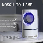 Mosquito Killer Lamp Electric Shocker Round with Charger – Powerful 360° UV Light Insect Trap for Home, Room & Outdoor Use | Safe, Silent & Eco-Friendly Bug Zapper (Cell Operated)