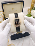 Nouvelle Elegant Crystal-Embellished Women's Watch Fashion Apparel Accessory To Wear At Parties