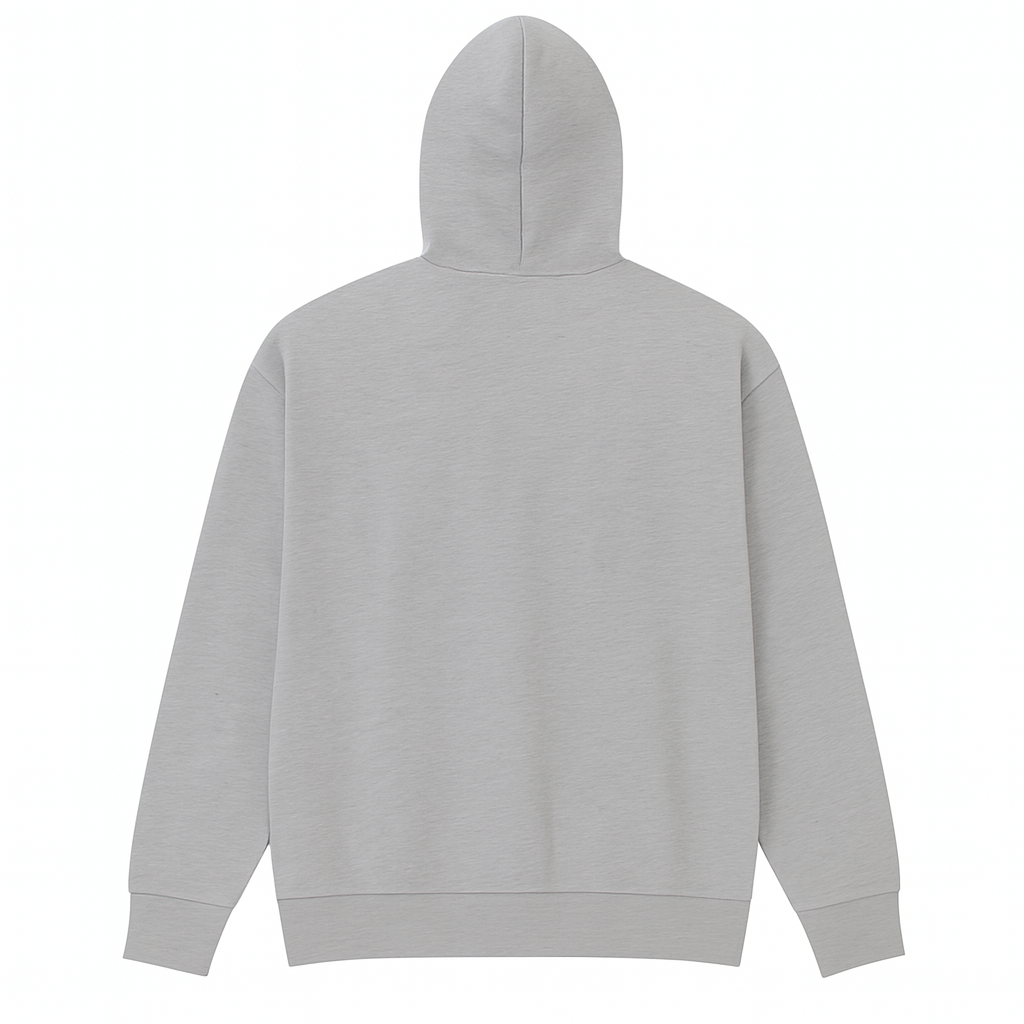 Premium Grey Bear Print Hoodie for Men & Boys – Summer Casual Collection