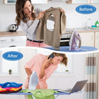 Iron Cover Protector – Non-Stick, Heat-Resistant Ironing Shoe for Clothes Protection, Prevents Scorch Marks & Ensures Smooth Ironing