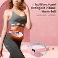 Portable Menstrual Heating Pad Belt for Women – Electric Period Pain Relief Massager with 3 Heat Levels & 4 Massage Modes - With Box