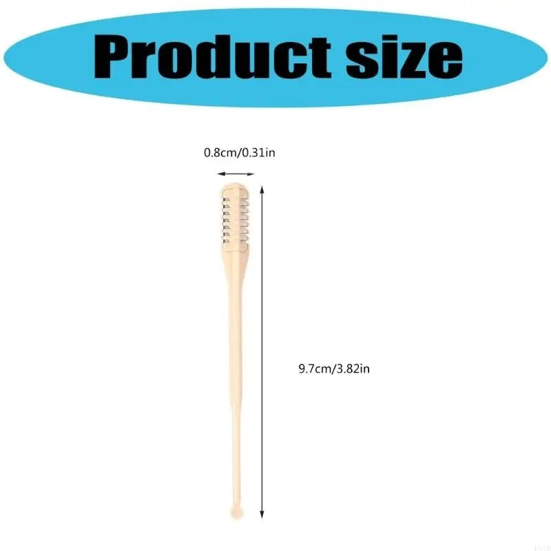 Pack of 1 Double-Sided Manual Nose Hair Trimmers – Safe &amp; Painless Grooming Tool for Men &amp; Women