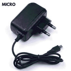 V23 – Simple Micro USB Charger with Built-in Cable | Best Quality Charger Android - Vizo V23 Charger - Mobile Phone Charger ( Random Color )