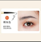 3 In 1 Eyebrow Pencil Brush And Razor Comfortable Use Smooth Application Compact Design For Daily Grooming Needs