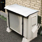 AC Outdoor Unit Sunshade Cover – Silver Foil Reflective Heat Shield & Dust Protector for Air Conditioner External Units