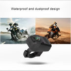 Motorcycle USB Charger with Compass – Fast Charging, Waterproof, 36-105V – Universal for Motorcycles &amp; E-Bikes
