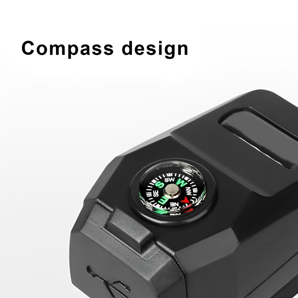 Motorcycle USB Charger with Compass – Fast Charging, Waterproof, 36-105V – Universal for Motorcycles &amp; E-Bikes