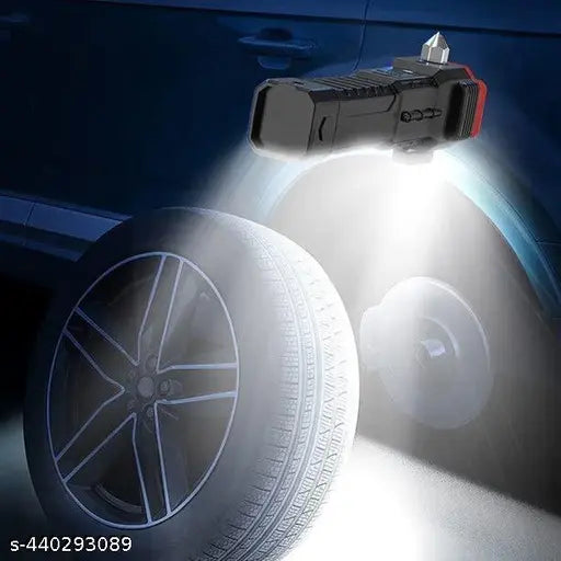 Multi-functional LED Flashlight ,torch ( Rechargeable ) with box (random Color)