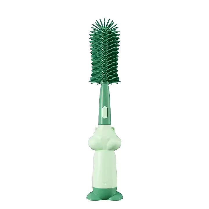 3-in-1 Silicone Baby Bottle Cleaning Brush Set – Pacifier, Straw, and Bottle Scrubber